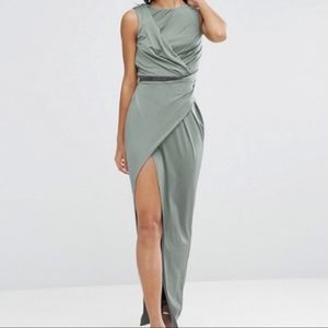 ASOS Long Slit Dress
